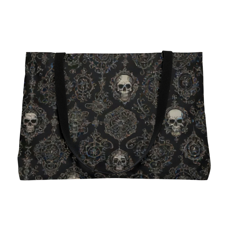 borsa per lo shopping ispirata allo stile gotico